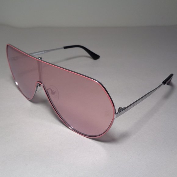 Victoria\'s Secret PK0027 Shiny Pink New Women\'s Shield Design Sunglasses main image 10
